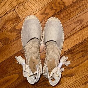 J. Crew Cream Espadrilles